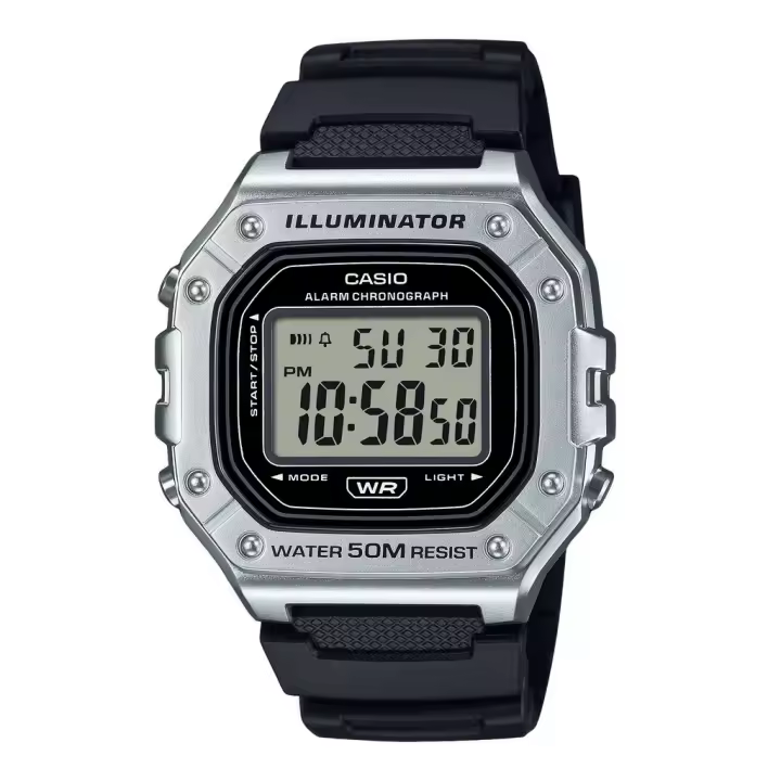 Reloj CASIO W-218HM-7AVEF Digital Esfera Metalizada Hombre - 1