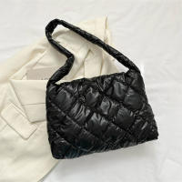 Bolso De Hombre Para Mujer En Nylon Suave With Correa Ajustable Gran Capacidad Estilo Moderno Para Uso Diario En La Oficina Colores Disponible: Plata Champán Blanco Negro - details 11