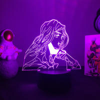 Figura De Anime Tokyo Revengers Lámpara 3D De Acrílico Iluminada Para Decoración De Habitación De Niños Regalo De Cumpleaños Luz Nocturna Con Control Remoto - details 8