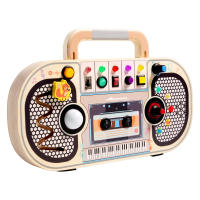 Tablero De Ocio Educativo Montessori Para Bebés Con LED Y Actividades Sensoriales Tablero De Juego Portátil Para Aprendizaje Infantil - details 9