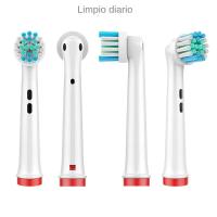 Cabezales De Cepillo De Dientes Electrónico Interchangeables 4 Pcs/set Compatible Con Oral B Para Dientes Sensibles - details 11