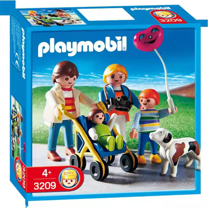 Juguetes Figuras Playmobil Vida Urbana Familiar Multicolor - 1