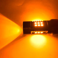 2Pcs 1156 BA15S P21W LED BAU15S PY21W BAY15D Lámpara De Auto Luz LED Para Coche 1157 P21/5W T25 T20 7443 3157 R5W 3030SMD Universal 12V/24V - details 4