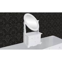 vidaXL Tocador con espejo abatible ovalado de MDF - details 2