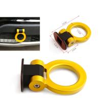 Adornos De Gancho De Remolque Para Coche Simulación De Anillo De Carreras Decoración De Estilo De Automóvil Anterior Y Posterior JDM RACING ABS Plástico Rojo Azul Morado Oro Negro Y Plateado - details 15