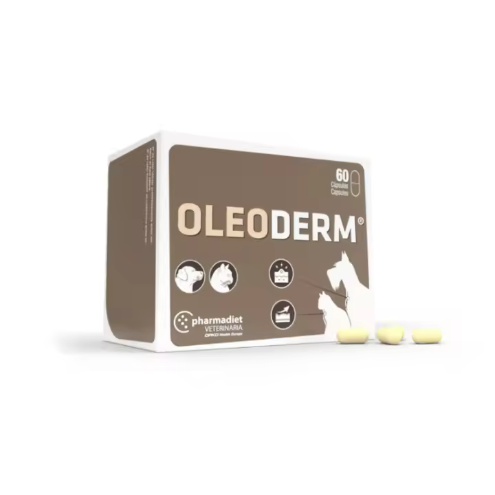 Oleoderm Pharmadiet Perro y Gatos 60 cápsulas - 1