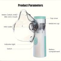 Vaporizador y humidificador facial portátil 2 en 1 con niebla ajustable, limpieza profunda y experiencia de spa, spray humectante sin fragancia para el cuidado de la belleza en el hogar y la oficina. - details 9