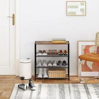 Organizador De Zapatos De 4 Niveles, Estantes Estrechos Y Delgados para Zapatos De Metal, Almacenamiento De Zapatos con Estante De Malla para Entrada, Sala De Estar, Dormitorio - details 0