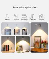 Lámpara De Pared LED Con Sensor De Movimiento Para Cocina Dormitorio Sala De Estar Iluminación Interior Sin Cable USB - details 1