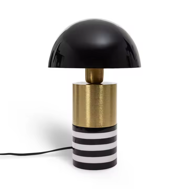 Ledkia Lámpara de Mesa Metal Tanev Darpan Negro - 1