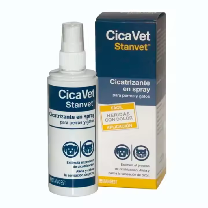 CicaVet Stanvet spray cicatrizante para perros y gatos 125 ml Stangest - 1