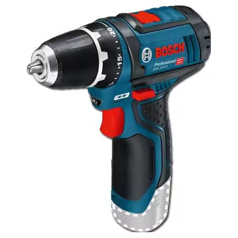 Taladro atornillador BOSCH Professional GSR 12V-15 con 2 baterías y bolsa - 1