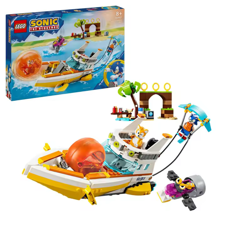 BARCO DE AVENTURAS DE TAILS - LEGO 76997 - 1