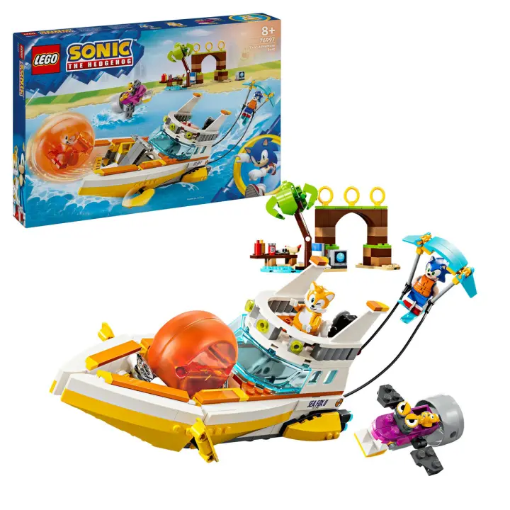 BARCO DE AVENTURAS DE TAILS - LEGO 76997 - 1