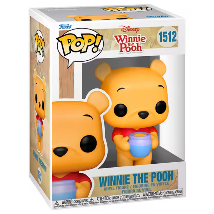 Figura Funko POP Disney Winnie the Pooh - Winnie the Pooh Holding Honeypot Pop! Vinyl Figure - 1