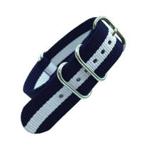 Correa De Reloj De Nylon 18mm 20mm 22mm 24mm Estilo Militar Deporte Fabricante De Cinturones Para Pulsera Con 5 Anillos - details 4