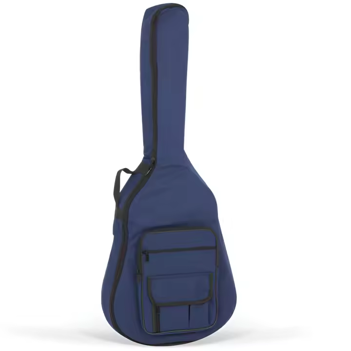 funda mochila guitarra cadete 3/4 acolchado 10 mm.ref. 32-b (98x35x28x9 cm.) azul - 1