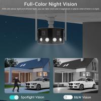 Cámara IP 4K 8MP WiFi Visión Nocturna Color Ángulo Amplio 180° Cámara De Seguridad CCTV Exterior Protección IP66 Con Audio Bidireccional - details 9