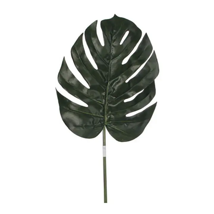 Hoja de Monstera Artificial - Color Verde - 88cm - Flores y Plantas Artificiales - 1
