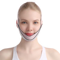 Banda Reutilizable Para El Rostro Modeladora De Línea V Elevador De Pecho Y Barba Para Mujeres Cinta De Masaje Facial Herramientas De Cuidado De La Piel Tamaño 63x11x21cm - details 1