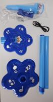 Micrófono Azul con Pie Ajustable Toinsa 858-583 – Ideal para Cantar, Grabar o Jugar (Baterías No Incluidas) - details 1