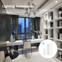 Sensor De Puerta Zigbee Wireless Magnético Alarm Detector De Abertura E Fechamento Compatível Com Zigbee2MQTT Alexa Google Necesita Gateway Tuya - details 6