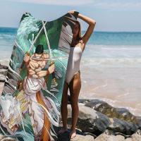 Toalla De Playa Colorida Para Niñas Roronoa Zoro One Piece Toalla De Baño Microfibra Secado Rápido Sand Free Para Yoga Spa Gimnasio Piscina - details 7