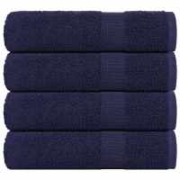 vidaXL Toallas de Baño 4 uds 100x150 cm 360 g/m² 100% Algodón en color Rosa/Tuquesa/Blanco y más - details 3