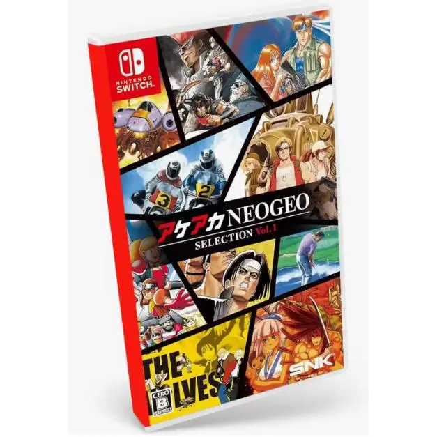 NEO GEO SELECTION VOL 1 NINTENDO SWITCH JAP PRECINTADO - 1