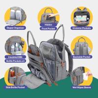 Mochila de maternidad, Mochilas Pañaleras con Ganchos para Carro, Bolsa Pañales Maternidad para Mama - details 7
