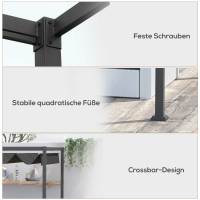 Gazebo Techo terraza con claraboya 298x213x221cm - details 2
