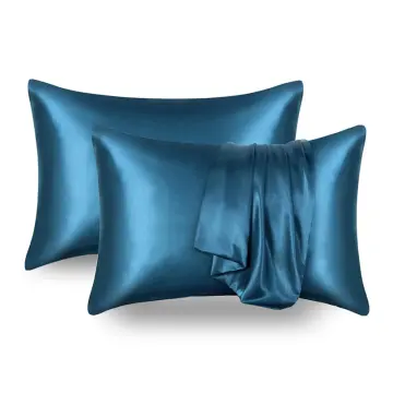 Ersmak - Juego De 2 Fundas De Almohada De Satén De 20 X 30 Pulgadas, Ultra Suaves