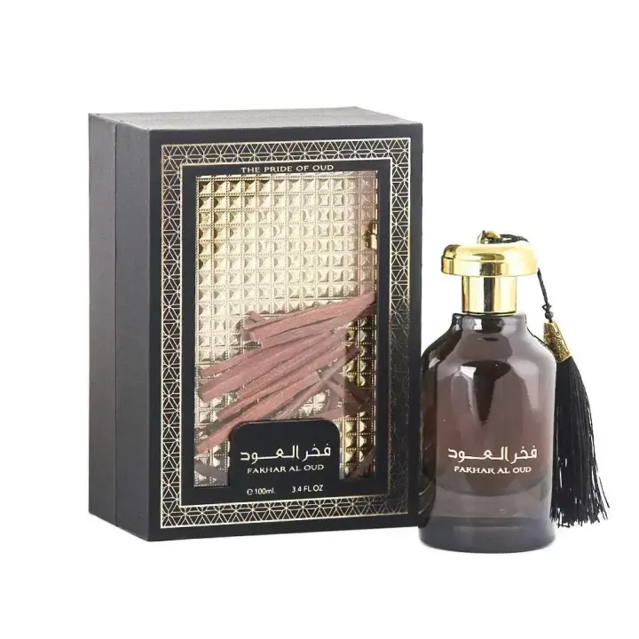 perfume árabe Lattafa By Ard Al Zaafaran Fakhar Al oud The price of Oud fragancia árabe Unisex 100 Ml ***NOVEDAD*** - 1