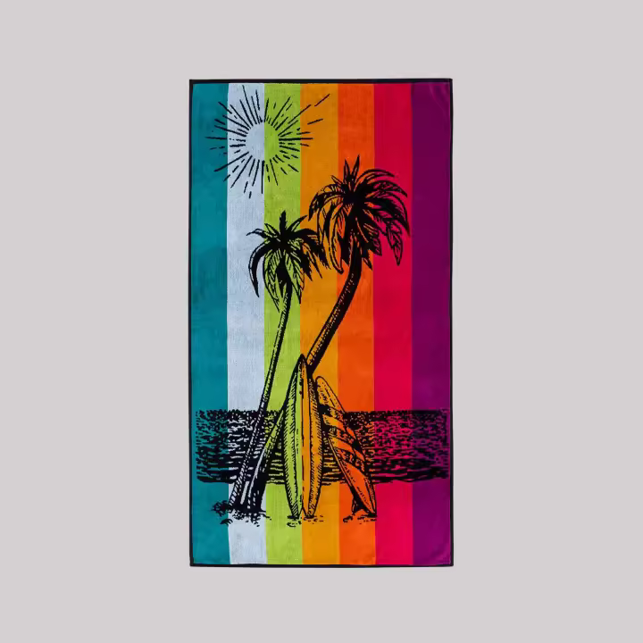 Toalla Playa y Piscina 100% Algodón Verano - Secado Rápido - Medida 90x170cm y varios modelos - Donegal Collections - 1
