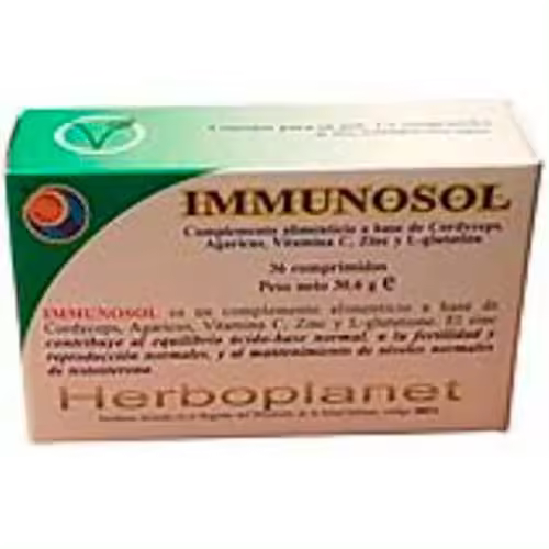 Herboplanet Immunosol - Refuerza el Sistema Inmune - 36 Comprimidos - 1
