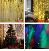 Luces De Navidad LED Para Decoración Exterior 9x3/12x2m Cortina De Luces Flujo De Agua Para Jardín Y Eaves Decoración De Fiesta - details 10