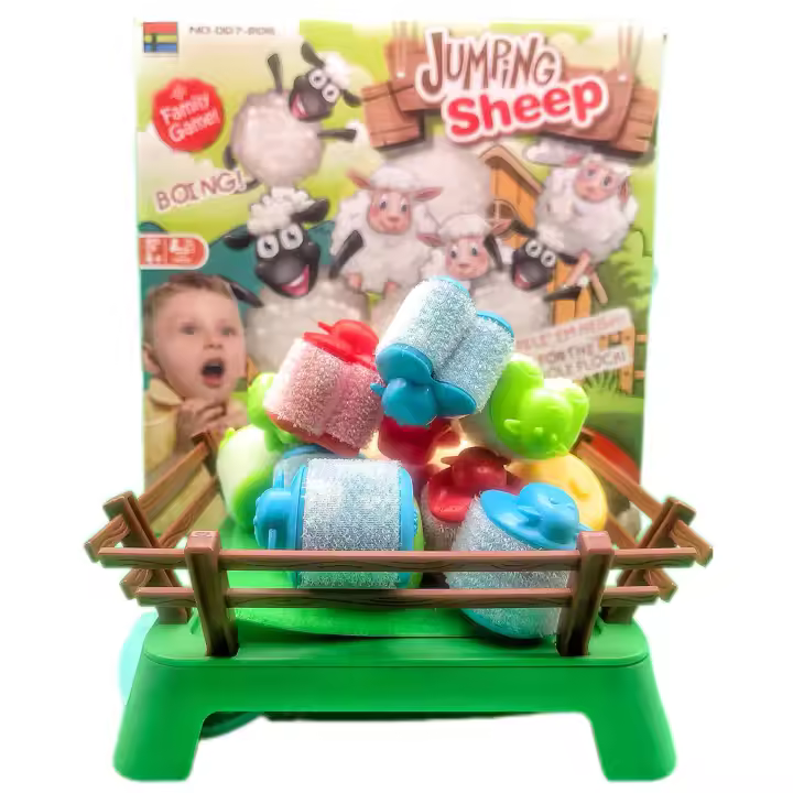 Juguete Educativo Interactivo Crazy Little Sheep Para Mejorar La Coordinación Mano-Ojo Juego De Parentezco Con Diseño De Oveja Color Verde Adecuado Para Niños De 3 a 12 Años - 1