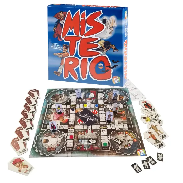 Cefatoys - Juego clásico de Mesa Misterio de Detectives e intriga Versión Vintage - 1