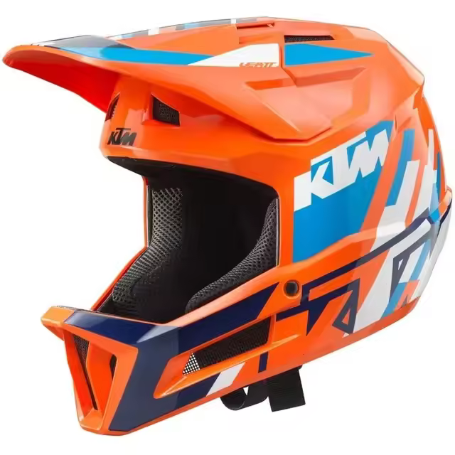 Casco Infantil KTM Gravity E-Drive Naranja/Azul/Blanco - 1