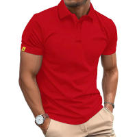 Camisa Polo De Verano Para Hombre Manga Corta Deportiva Casual Negocios Ligera Con Botones Transpirable Streetwear Top - details 7