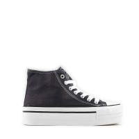 MODELISA Zapatilla De Lona Plataforma Con Cordón Estilo Casual Mujer - details 0