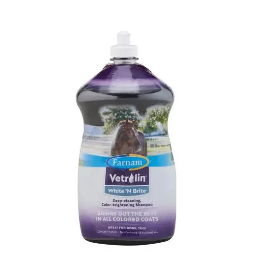 VetNova Vetrolin Champú Acondicionador White´N Brite para Caballos - 1