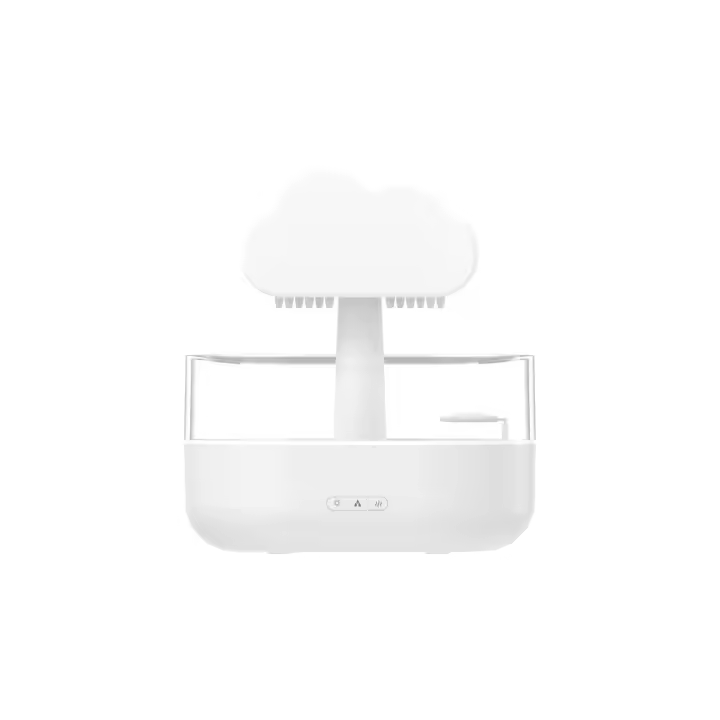 Humidificador de Nbe de Lluvia con Sonido de Gota de Lluvia y Difusor de Aceite - 1