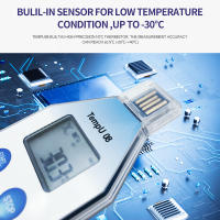 Logger De Temperatura USB Precisión Alta 32000 Puntos Registador De Termómetro Con Alarma Para Cadena Fría Refrigerada Generador De Reporte PDF - details 11