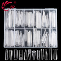 TP 145pcs Sistema De Uñas Mate Duet Dual Formas Para Gel De Uñas Top Molds Constructores Extensión Cobertura Total Dedos Falsos Herramientas - details 0