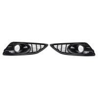 Areyourshop Par De Cubiertas De Faros Antiniebla Negras Brillantes Para Ford Fiesta 2013-2017 C1BB15A298AA C1BB15A299AA Accesorios De Coche - details 10