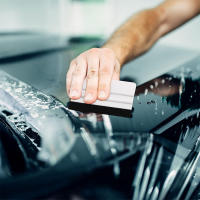 Squeegee De Vinilo Feltro Para Adhesivos De Ventanas Y Papel Tapiz Plástico Herramienta De Empaque Para Carros Tamaño 10x7.5cm - details 4