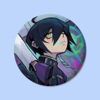 Broche De Cosplay De H-Shuichi Saihara-W Para Decorar Bolsos Y Fans Regalo Para Amigos Y Coleccionistas Tamaños Variados 25-32-44-58-75 Mm - details 9