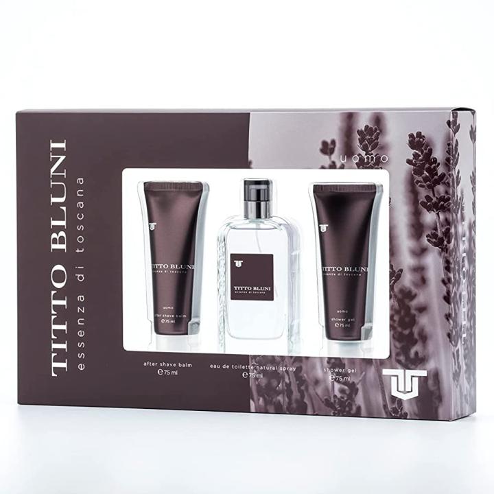 ESTUCHE DE COLONIA TITTO BLUNI ESSENZA DI TOSCANA 75ML — oferta en Miravia