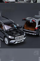 Coche De Escala Diecast Benz GLS 600 SUV 1:24 Con Sonido Y Luz Vehículo De Off-Road De Metal Para Colección Juguete Para Niños - details 11